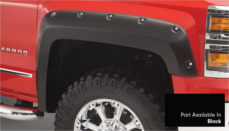 Load image into Gallery viewer, Bushwacker 16-18 Chevy Silverado 1500 Fleetside Pocket Style Flares 4pc 78.8/97.8in Bed - Black
