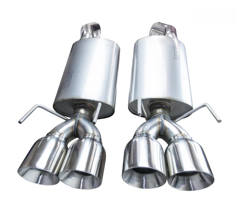 Load image into Gallery viewer, Kooks 05-08 Chevy Corvette C6 LS2/LS3 6.0L/6.2L OEM x 2 1/2in Axleback w/Pol tips
