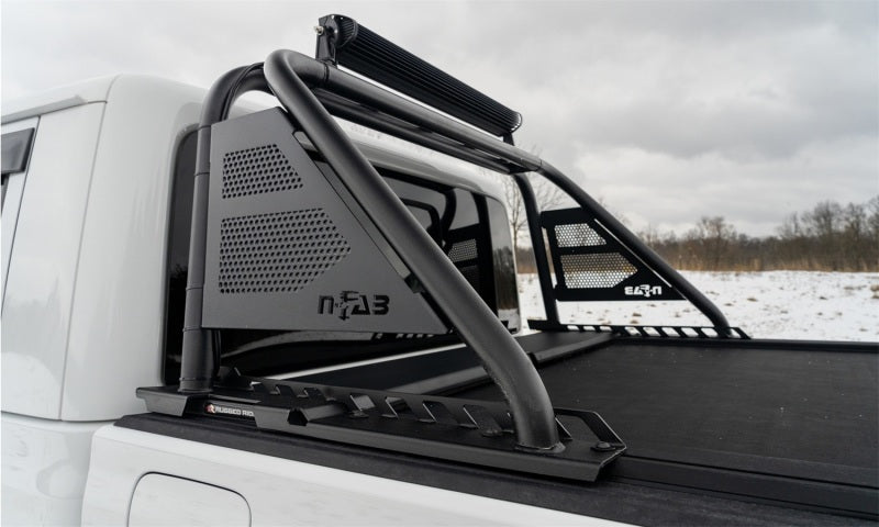 Load image into Gallery viewer, N-Fab ARC Sports Bar 20-22 Jeep Gladiator - Textured Black(Roll-N-Lock Cover Fitment Only)
