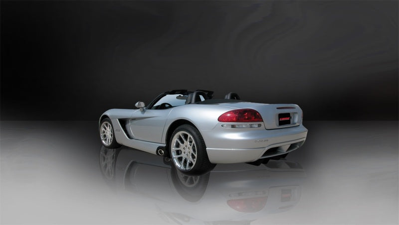 Load image into Gallery viewer, Corsa 2003-06 Dodge Viper 8.3L Polished Sport Cat-Back Exhaust (3in Inlet for Use w/ Hi-Flow Conv.)

