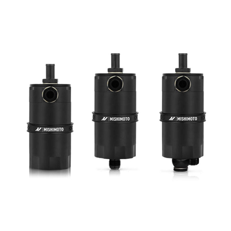Load image into Gallery viewer, Mishimoto Universal Baffled Oil Catch Can - Black
