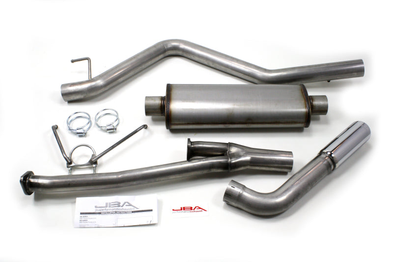 Load image into Gallery viewer, JBA 07-20 Toyota Tundra 4.6L/4.7L/5.7L 409SS Pass Side Single Exit Cat-Back Exhaust
