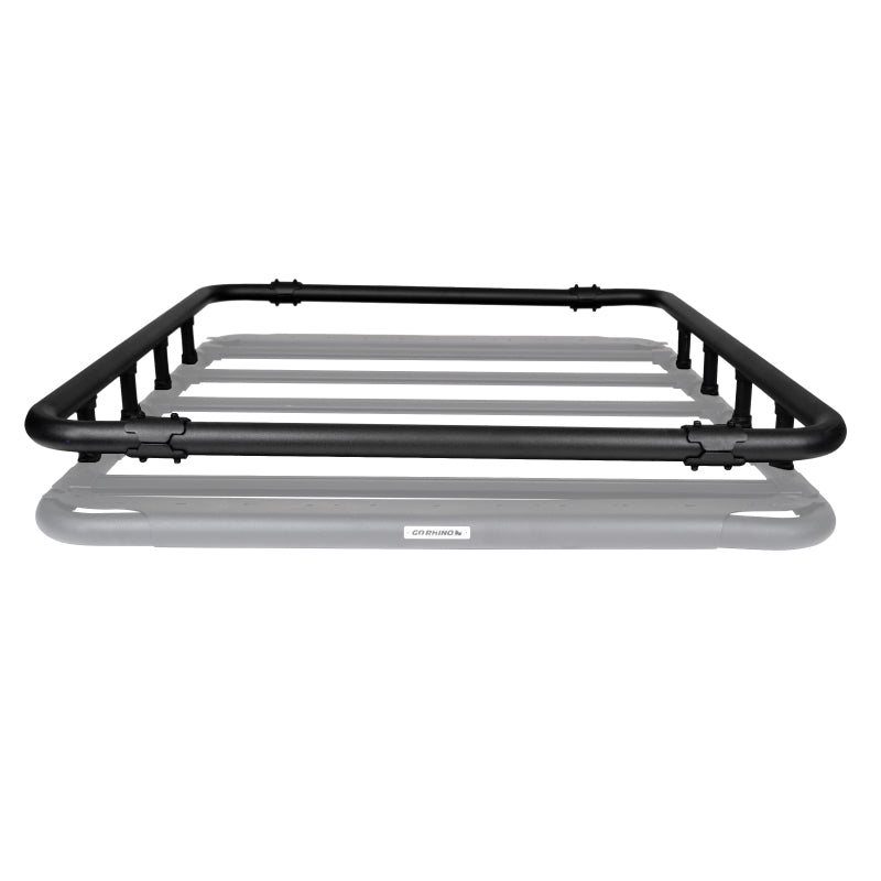 Load image into Gallery viewer, Go Rhino SRM500 Quad Rail Kit (For 55in. Long Rack) - Tex. Blk (Rails ONLY - Req. Platform)
