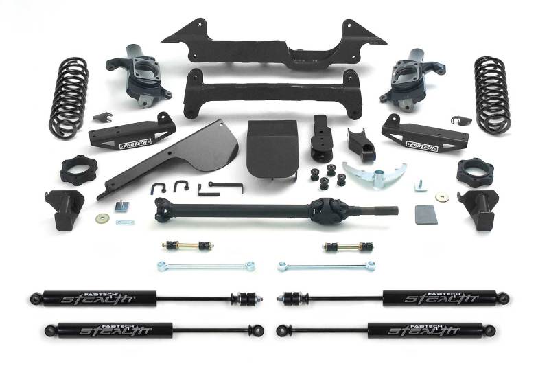 Load image into Gallery viewer, Fabtech 03-08 Hummer H2 Suv/Sut 4WD w/Rr Coil Springs 6in Perf Sys w/Stealth
