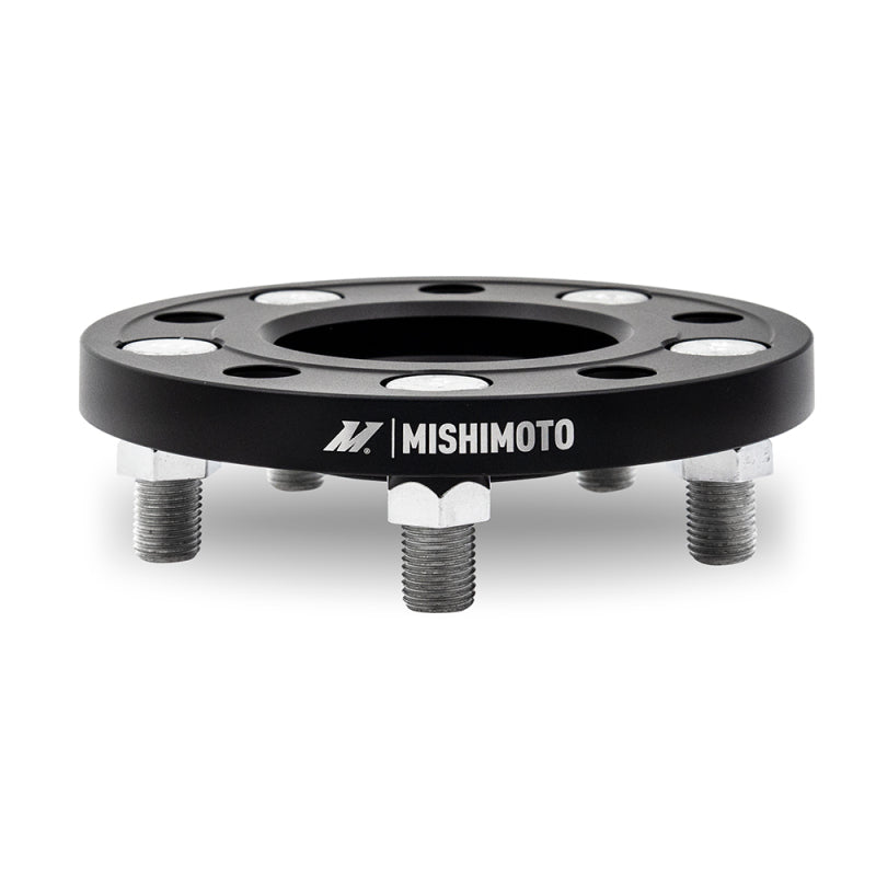 Load image into Gallery viewer, Mishimoto Wheel Spacers - 5x120 - 67.1 - 15 - M14 - Black
