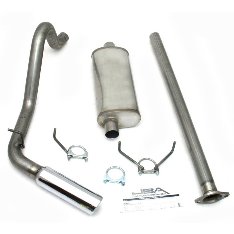 Load image into Gallery viewer, JBA 05-12 Toyota Tacoma All 2.7/4.0L 409SS Pass Side Single Exit Cat-Back Exhaust
