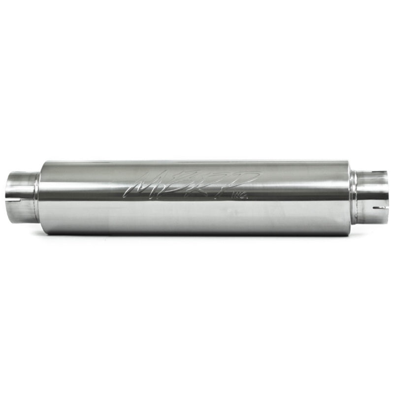 Load image into Gallery viewer, MBRP Universal Quiet Tone Muffler 4in Inlet/Outlet 24in Body 6in Dia 30in Overall T304
