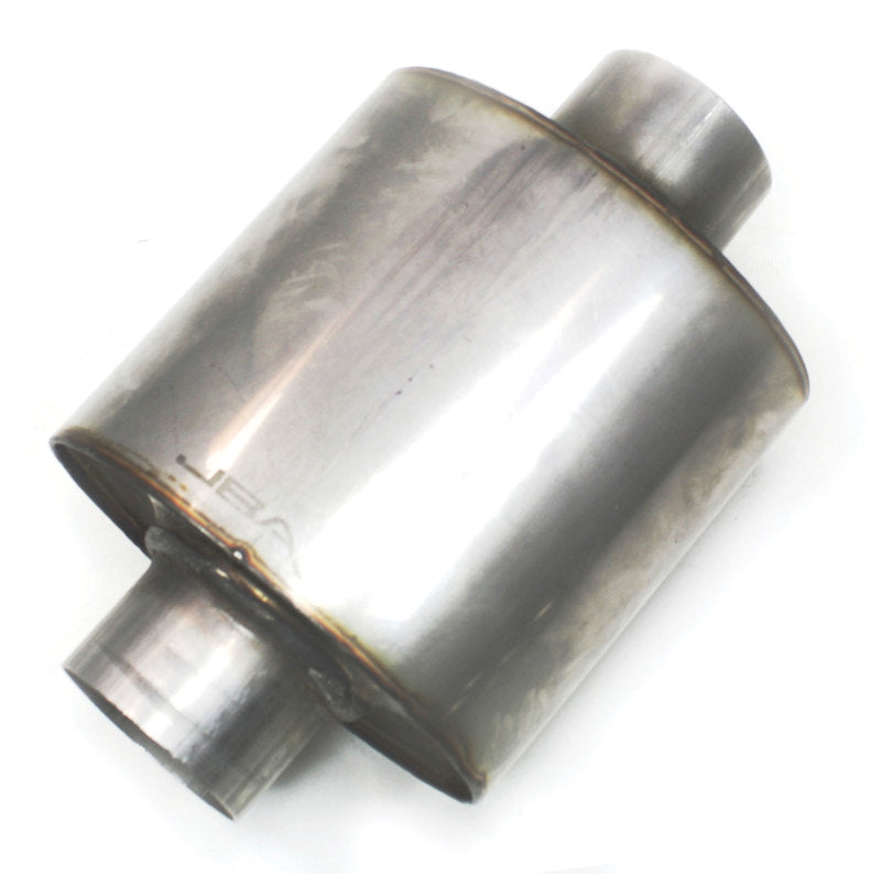 Load image into Gallery viewer, JBA Universal Straight-Through 304SS Muffler 6x6x4 2.5in Inlet Diameter Center/Center
