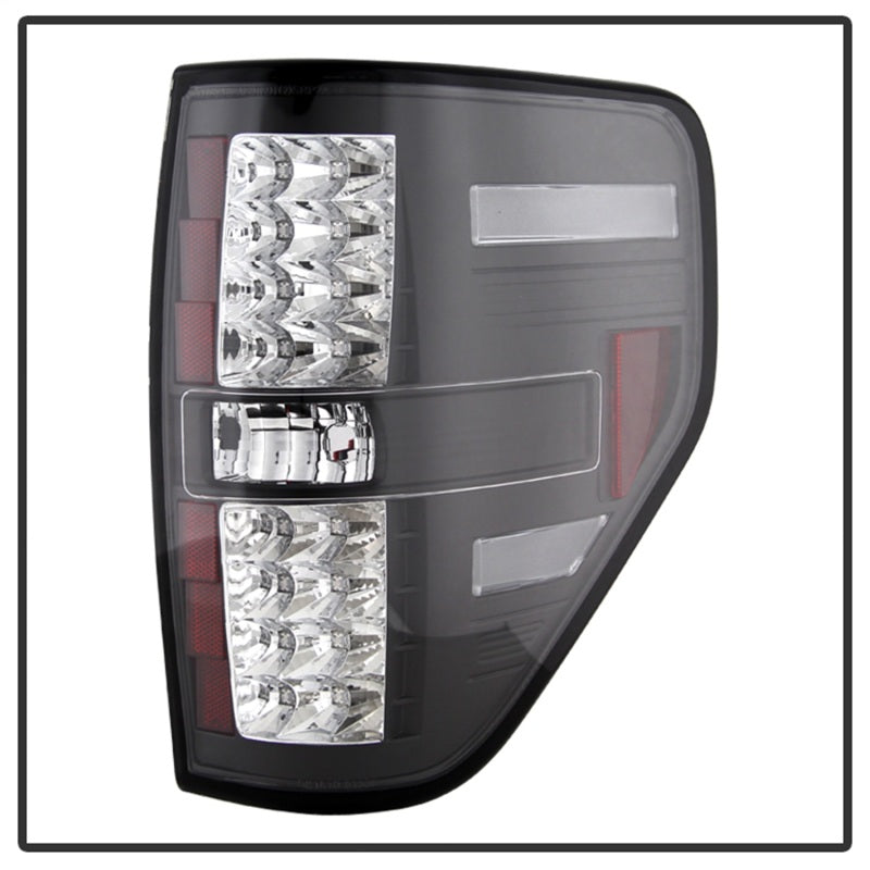 Load image into Gallery viewer, Spyder Ford F150 09-14 LED Tail Lights Black ALT-YD-FF15009-LED-BK
