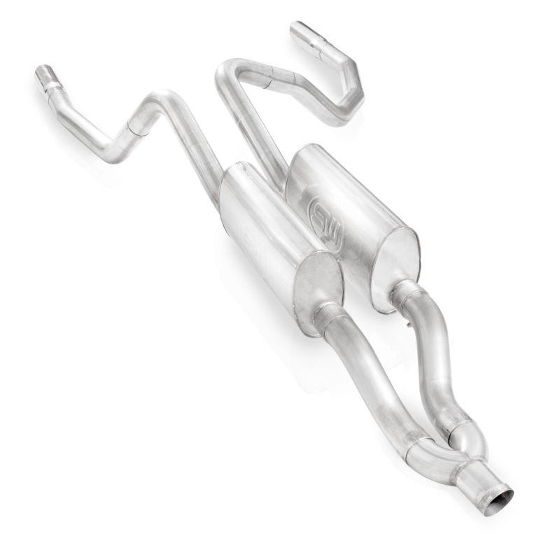 Load image into Gallery viewer, Stainless Works 2009-16 Dodge Ram 5.7L Truck Exhaust 3in Y-Pipe Chambered Mufflers Under Bumper Exit
