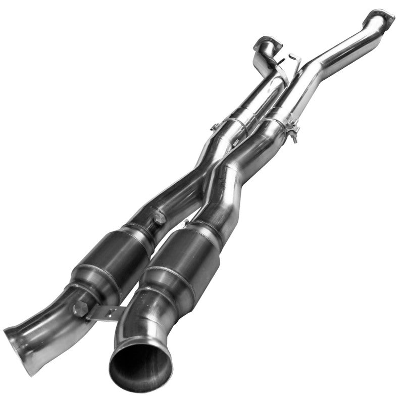 Load image into Gallery viewer, Kooks 01-04 Chevrolet Corvette Base 1-7/8 x 3 Header &amp; Green Catted X-Pipe Kit

