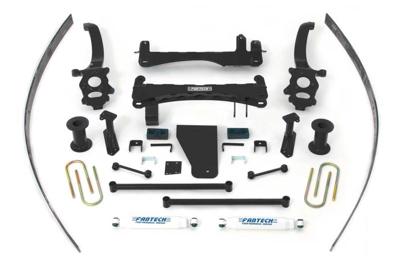 Load image into Gallery viewer, Fabtech 04-13 Nissan Titan 2/4WD 6in Basic Sys w/Perf Shks
