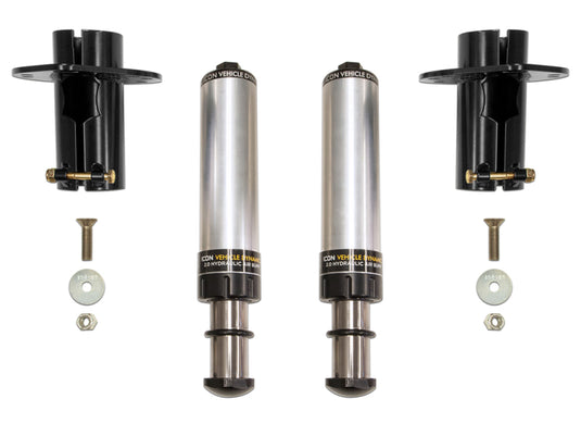 ICON 2020+ Jeep Gladiator JT / 2007+ Jeep Wrangler JK/JL Front Hydraulic Bump Stop Kit