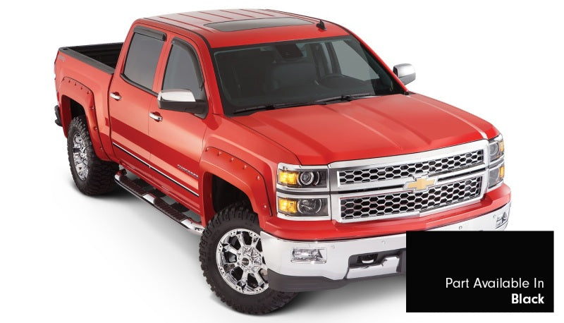 Load image into Gallery viewer, Bushwacker 16-18 Chevy Silverado 1500 Fleetside Pocket Style Flares 4pc 78.8/97.8in Bed - Black
