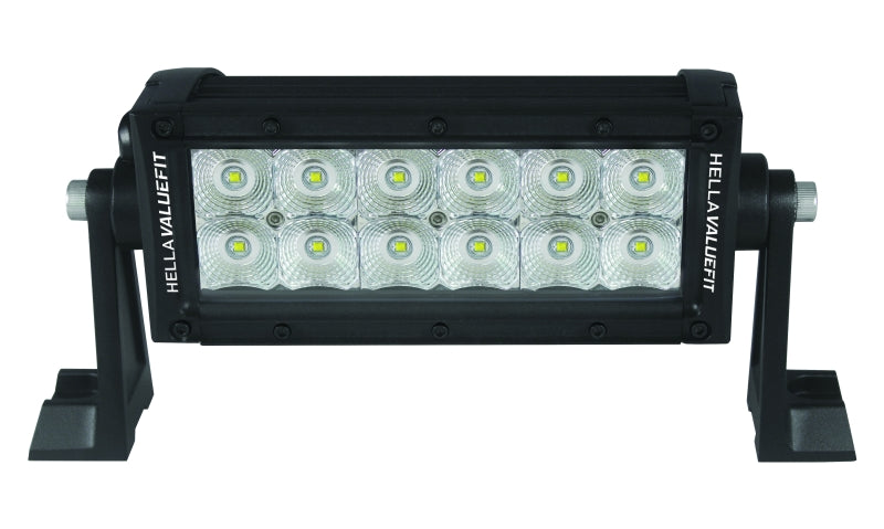 Load image into Gallery viewer, Hella Value Fit Sport 8in Light - 36W Dual Row Flood Beam - LED

