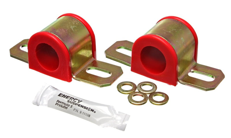 Load image into Gallery viewer, Energy Suspension Universal Red 25mm Non-Greaseable Sway Bar Bushings
