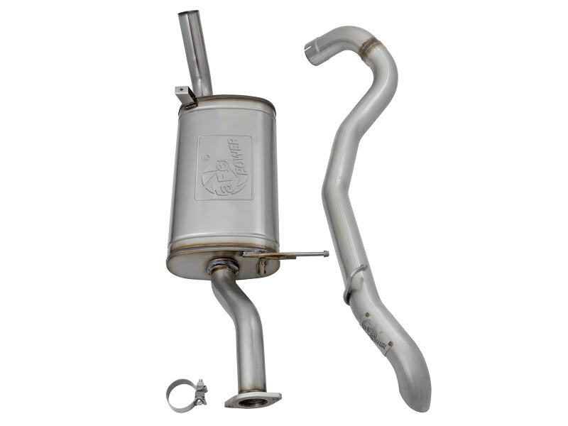 Load image into Gallery viewer, aFe MACHForce XP 3in SS Cat-Back Hi Tuck Exhaust 97-16 Nissan Patrol (Y61) I6-4.8L
