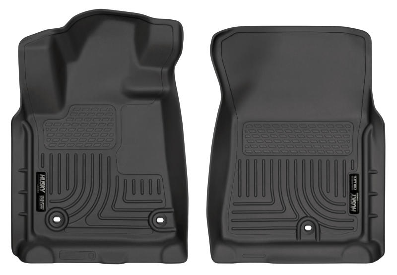 Load image into Gallery viewer, Husky Liners 2012 Toyota Tundra/Sequoia WeatherBeater Black Floor Liners
