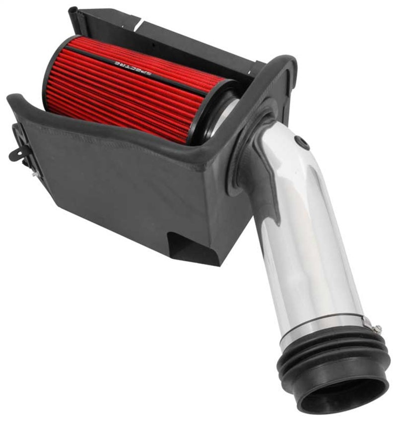 Load image into Gallery viewer, Spectre 94-97 Ford SD 7.3L DSL Air Intake Kit - Polished w/Red Filter
