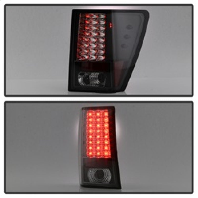 Load image into Gallery viewer, Spyder Jeep Grand Cherokee 07-10 LED Tail Lights Black ALT-YD-JGC07-LED-BK
