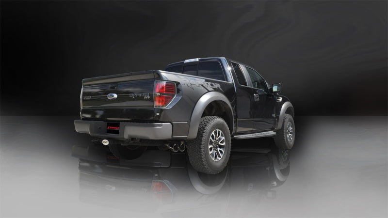 Load image into Gallery viewer, Corsa 2011-2014 Ford F-150 Raptor 6.2L V8 133in Wheelbase Black Xtreme Cat-Back Exhaust
