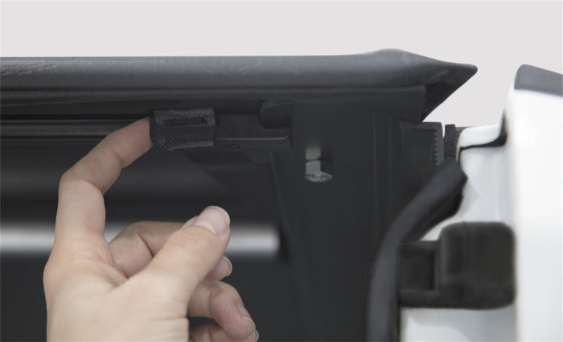 Load image into Gallery viewer, Access Literider 08-15 Titan Crew Cab 7ft 3in Bed (Clamps On w/ or w/o Utili-Track) Roll-Up Cover
