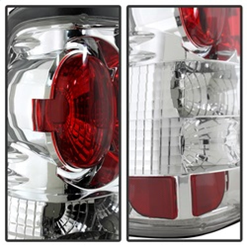Load image into Gallery viewer, Spyder Chevy Silverado 1500/2500 99-02 (Not Stepside) Euro Style Tail Lights Chrm ALT-YD-CS99-C
