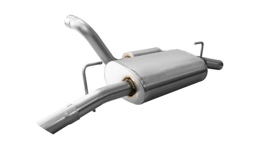Corsa 2018-2025 Jeep Wrangler JL 2.5in Dual Rear Turn Down Exit Touring Axle-Back Exhaust