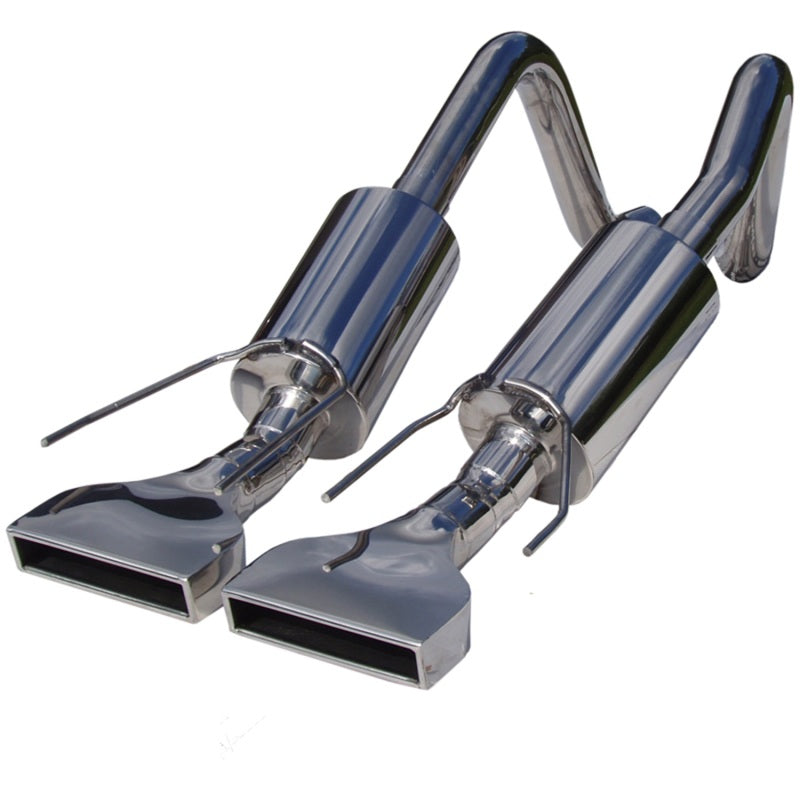 Load image into Gallery viewer, MBRP 2005-2008 Chev Corvette Dual Muffler Axle Back Rectangular Tips
