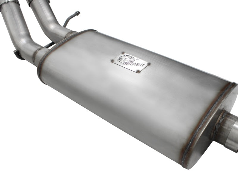 Load image into Gallery viewer, aFe Power MACHForce XP Exhaust System Cat-Back 409 Stainless Steel 07-08 Hummer H2 V8 6.0L/6.2L
