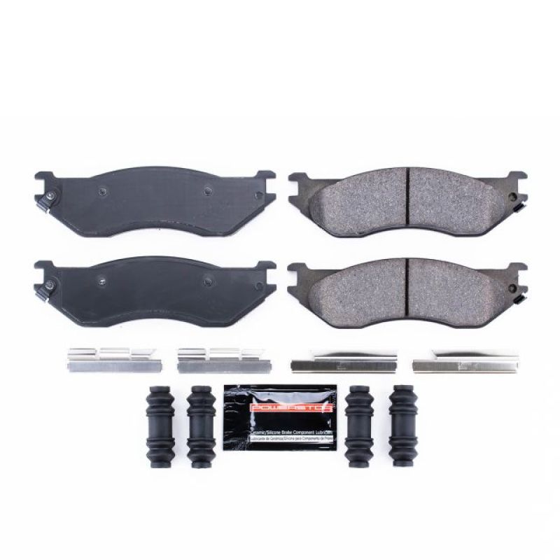 Load image into Gallery viewer, Power Stop 04-06 Dodge Durango Front Z23 Evolution Sport Brake Pads w/Hardware
