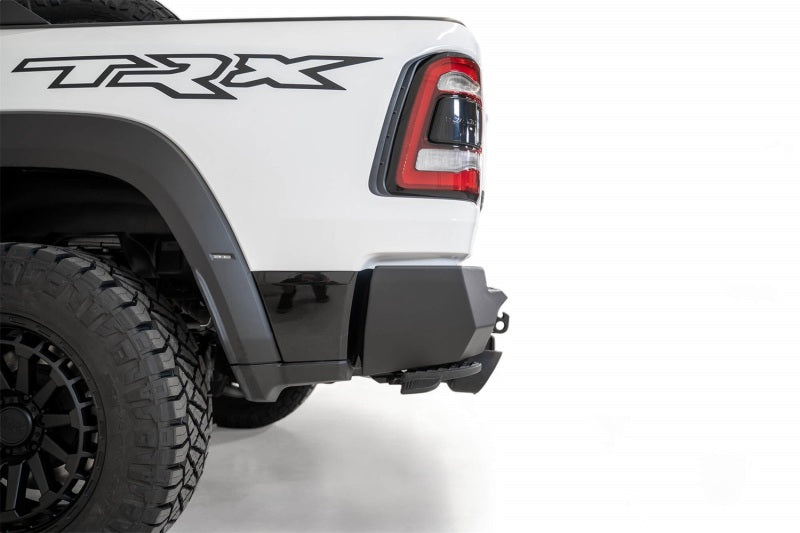 Load image into Gallery viewer, Addictive Desert Designs 2021 Dodge RAM 1500 TRX Stealth Fighter Rear Bumper - Hammer Black
