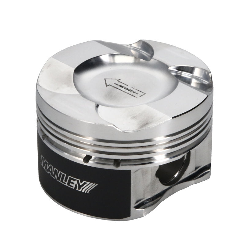 Load image into Gallery viewer, Manley BMW N55/S55 37cc Platinum Series Dish Extreme Duty Piston Set
