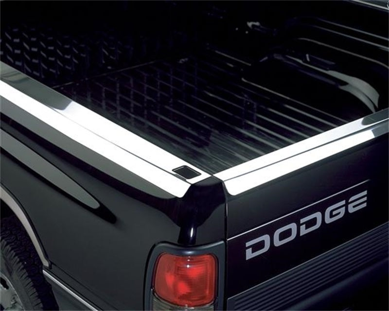 Load image into Gallery viewer, Putco 99-06 GMC Sierra (w/ black Plastic Caps) / 01-05 HD (Replaces Existing Cap) Tailgate Guards
