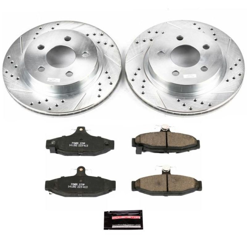 Load image into Gallery viewer, Power Stop 93-97 Chevrolet Camaro Rear Z23 Evolution Sport Brake Kit
