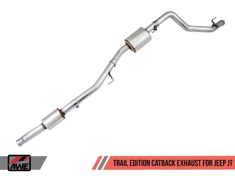 Load image into Gallery viewer, AWE Tuning 20-21 Jeep Gladiator JT 3.6L Trail Edition Cat-Back Exhaust
