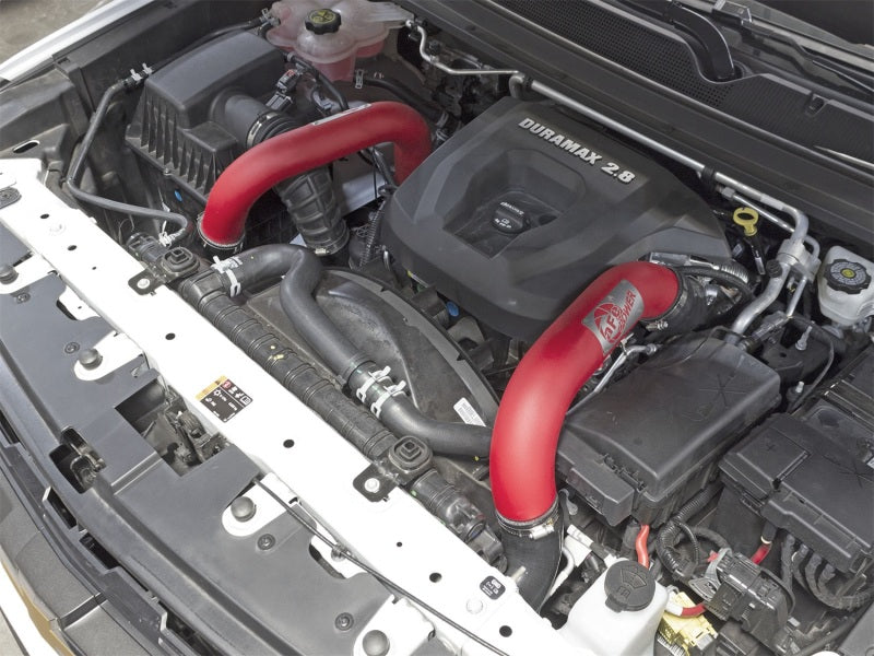 Load image into Gallery viewer, aFe BladeRunner Red Intercooler Tubes Combo 2016 GM Colorado/Canyon I4-2.8L (td)
