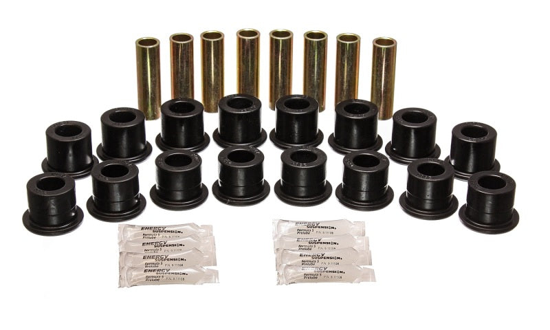 Load image into Gallery viewer, Energy Suspension 94-06 Hummer H1 Black Front &amp; Rear End Control Arm Bushing Set
