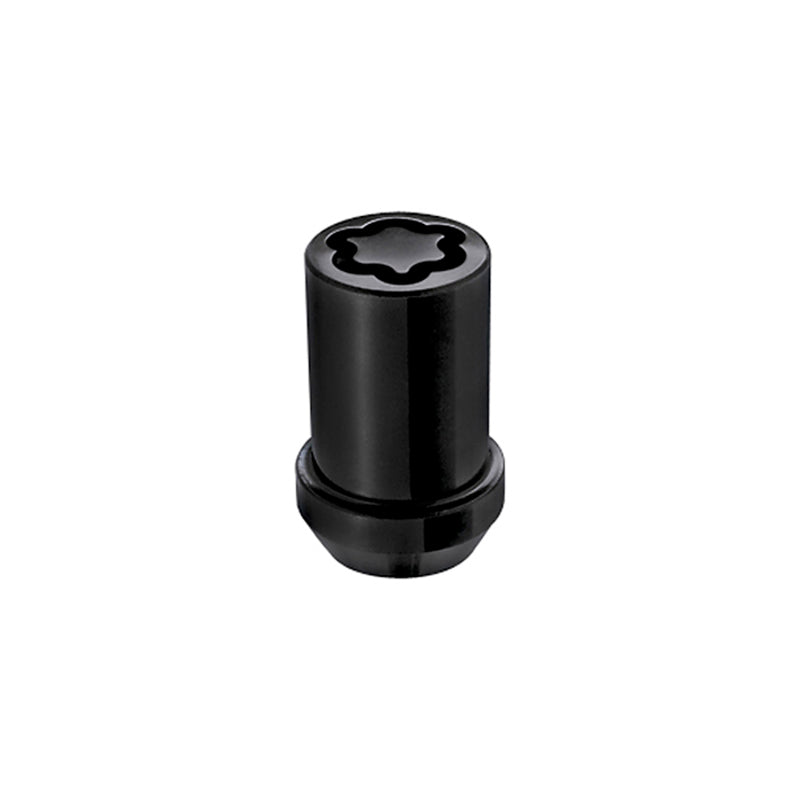 Load image into Gallery viewer, McGard Wheel Lock Nut Set - 4pk. (Tuner / Cone Seat) M12X1.5 / 13/16 Hex / 1.24in. Length - Black
