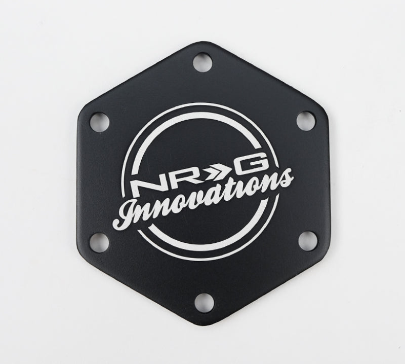 Load image into Gallery viewer, NRG Carbon Fiber Horn Delete Button Circular Logo Front/ Back
