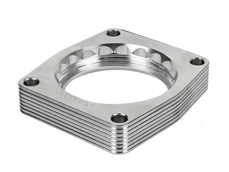 Load image into Gallery viewer, aFe Silver Bullet Throttle Body Spacer TBS 17-19 Nissan Patrol (Y61) I6-4.8L
