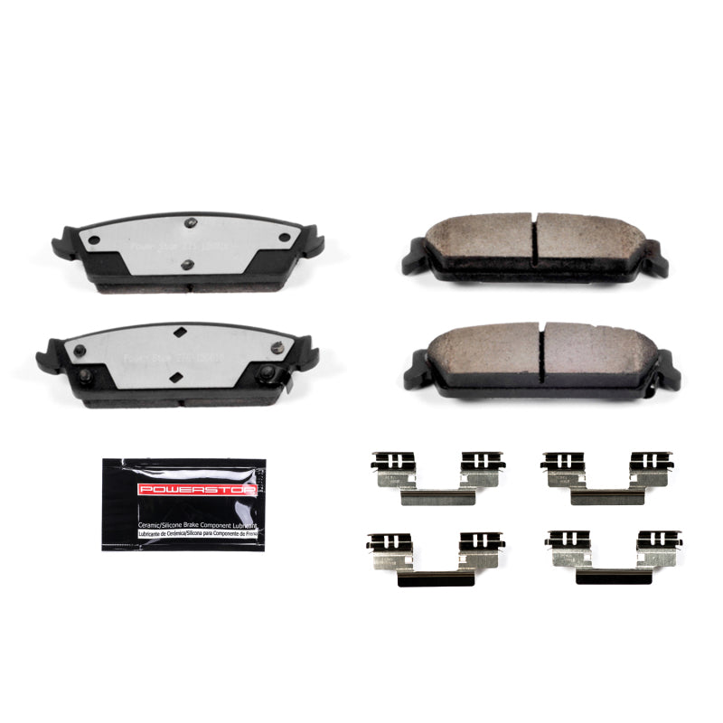 Load image into Gallery viewer, Power Stop 99-00 Cadillac Escalade Rear Z36 Truck &amp; Tow Brake Pads w/Hardware
