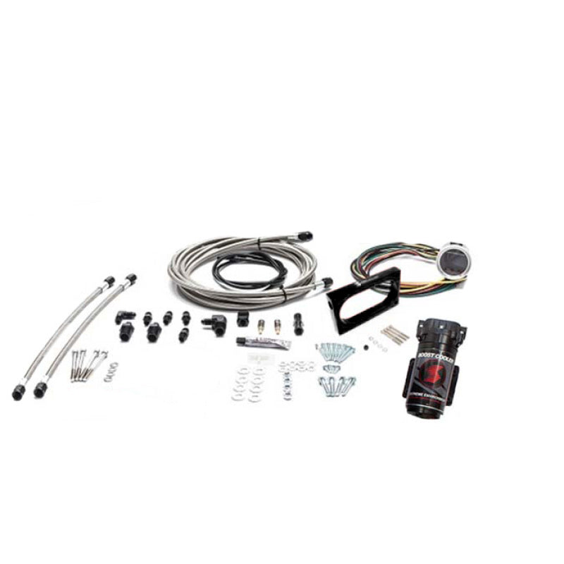 Load image into Gallery viewer, Snow Performance 05-10 Mustang Stg 2 Boost Cooler Water Inj Kit (SS Brded Line/4AN Fitting) w/o Tank
