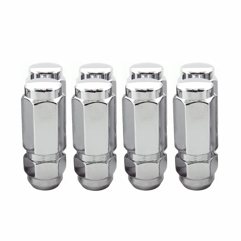 Load image into Gallery viewer, McGard Hex Lug Nut (Cone Seat / Duplex) 1/2-20 / 7/8 Hex / 2.5in. Length (8-Pack) - Chrome
