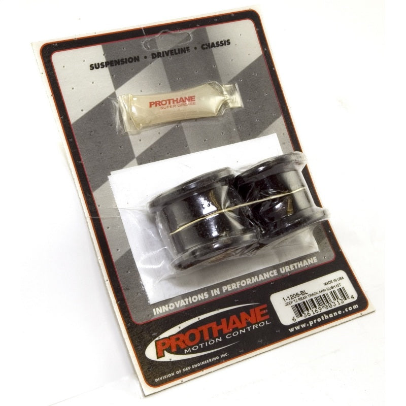 Load image into Gallery viewer, Rugged Ridge Rear Track Bar Bushing Kit Black 97-06 Jeep Wrangler TJ
