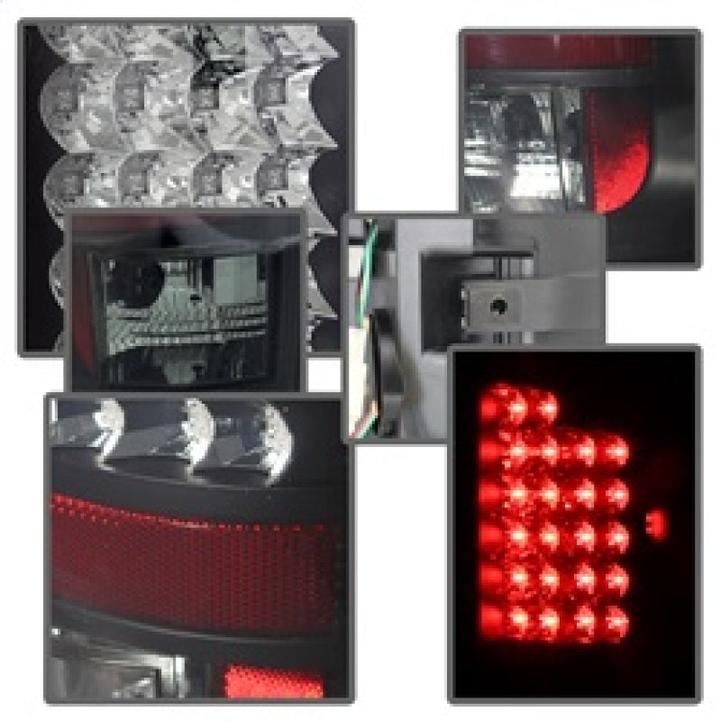 Load image into Gallery viewer, Spyder Dodge Ram 02-06 1500/Ram 2500/3500 03-06 LED Tail Light Black Smoke ALT-YD-DRAM02-LED-BSM
