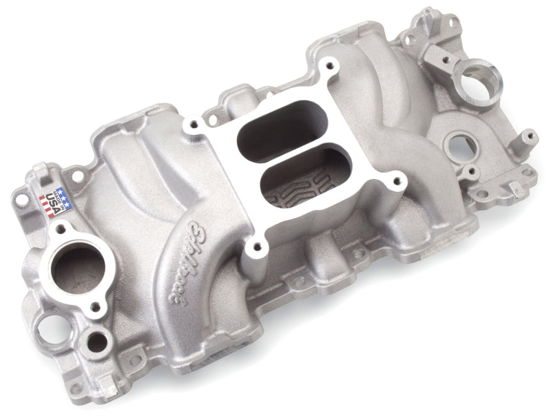 Load image into Gallery viewer, Edelbrock Intake Manifold Single Quad Perf RPM Chevrolet 348/409 Inwin Big Block Small Port

