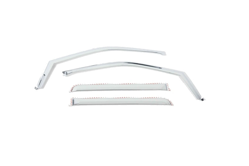 Load image into Gallery viewer, Putco 17-20 Ford SuperDuty - Crew Cab (Set of 4) Element Chrome Window Visors
