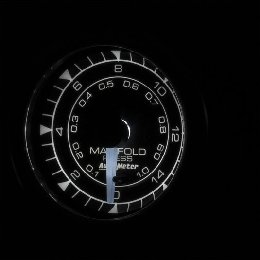 Autometer Chrono 2-1/16in 15PSI Manifold Pressure Gauge