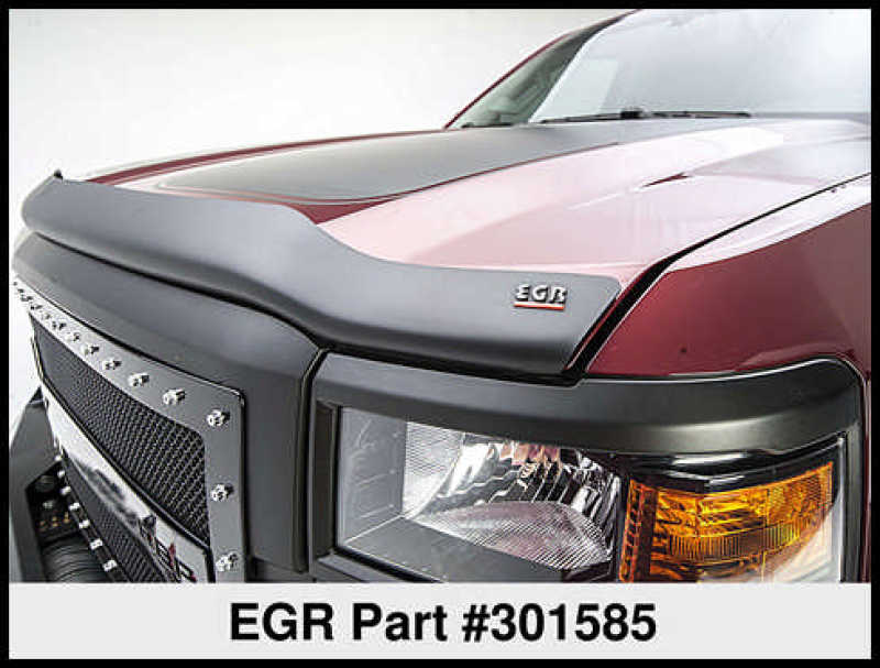 Load image into Gallery viewer, EGR 14+ GMC Sierra Superguard Hood Shield - Matte (301585)
